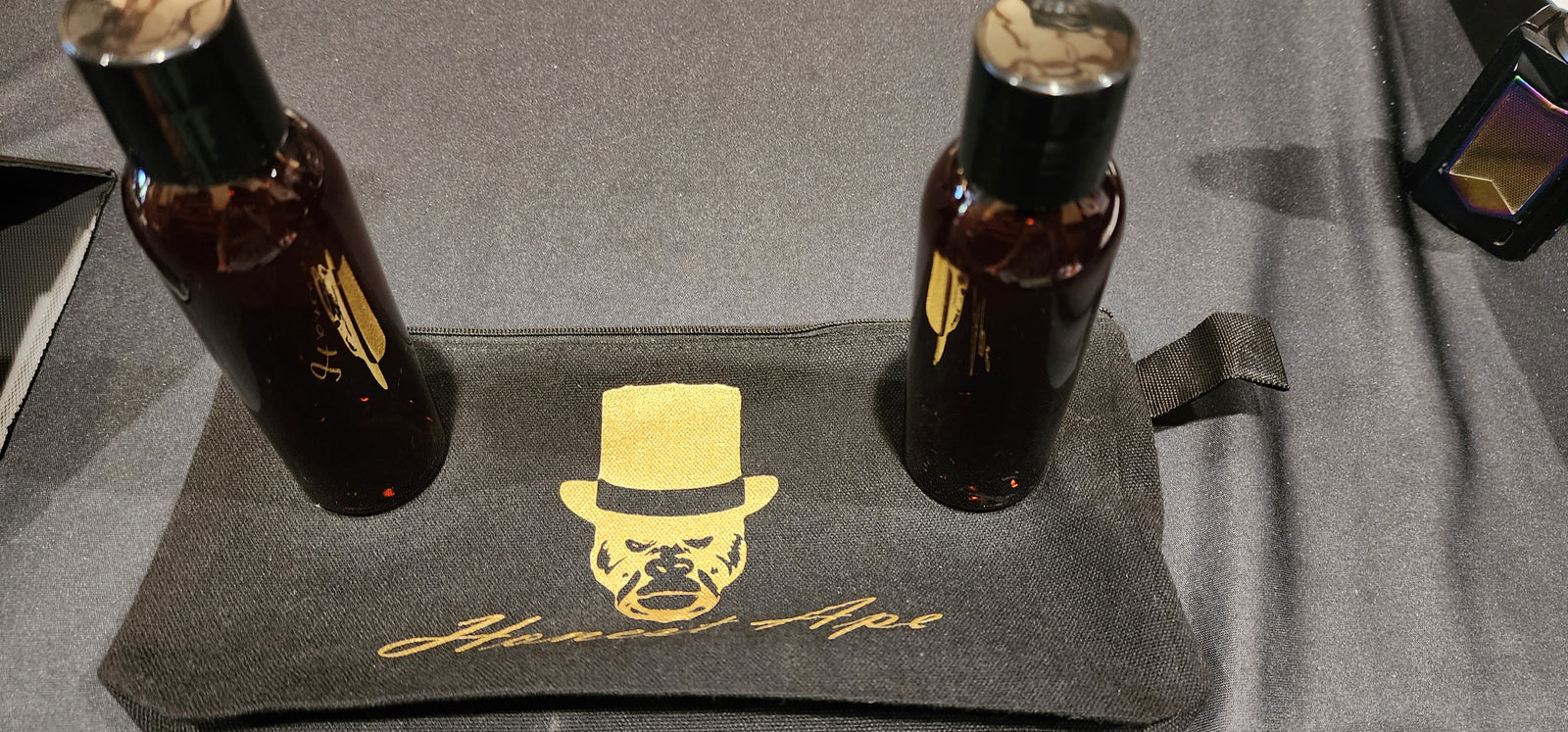 Travel bag with 4oz bottles